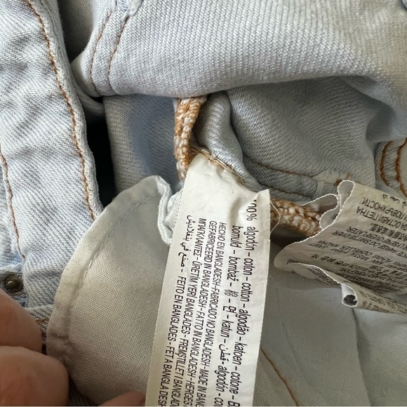 Zara High Rise Cutoff Denim Shorts - Picture 12 of 14